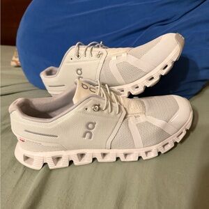 On Running White Athletic Shoes